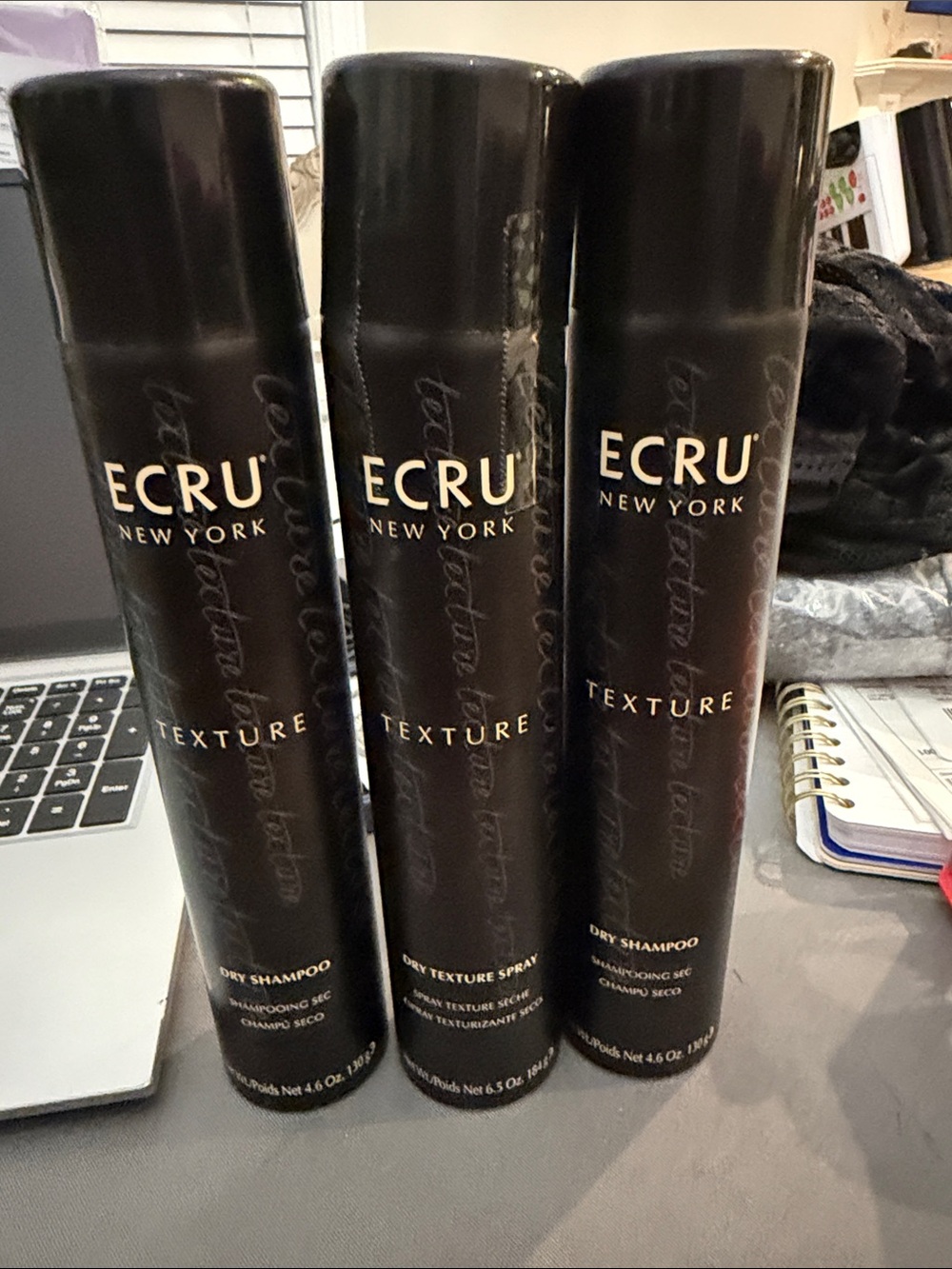ecru New York Texture Dry Shampoo Trio - Black